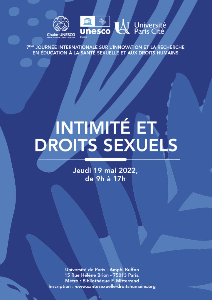 7ème JOURNÉE INTERNATIONALE : INTIMITÉ ET DROITS SEXUELS
