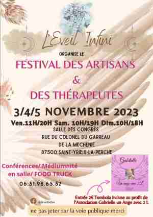 Festival de l’artisanat , des thérapeutes et des saveurs 2023 à Saint-Yrieix-la-Perche (87)