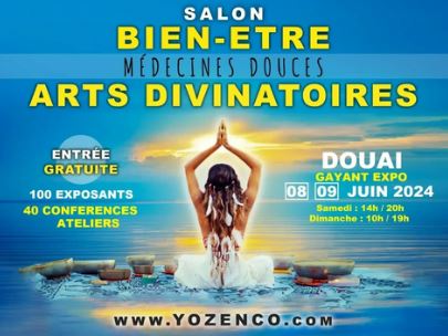 Salon Bien-Etre – Médecines Douces – Arts Divinatoires 2024 de Douai