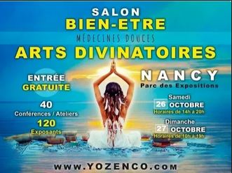Salon Bien-Etre – Médecines Douces – Arts Divinatoires 2024 de Nancy