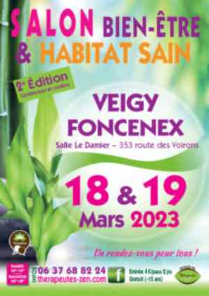 Salon des métiers du Bien-Être 2023 à Veigy Foncenex (74) @ Salle du Damier