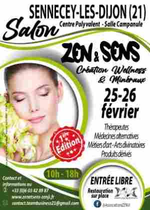 Salon ZEN & SENS 2023 Sennecey-les-Dijon (21) @ Centre Polyvant - Salle Campanule