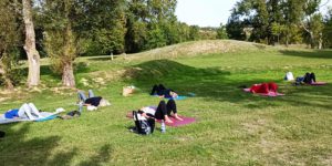 Yoga en pleine nature offert (31) @ Lac de la Thésauque